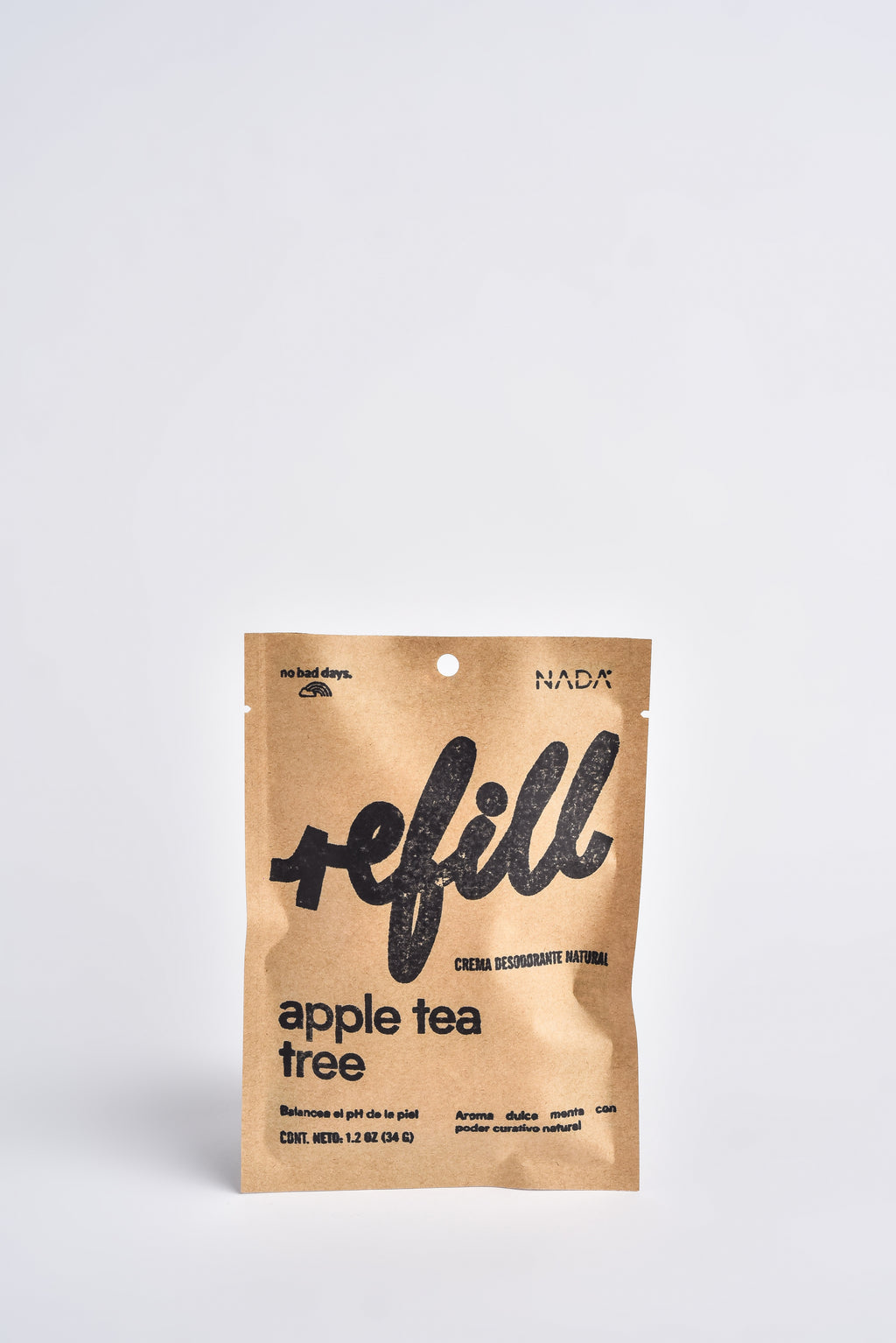 Refill desodorante natural - Apple Tea Tree