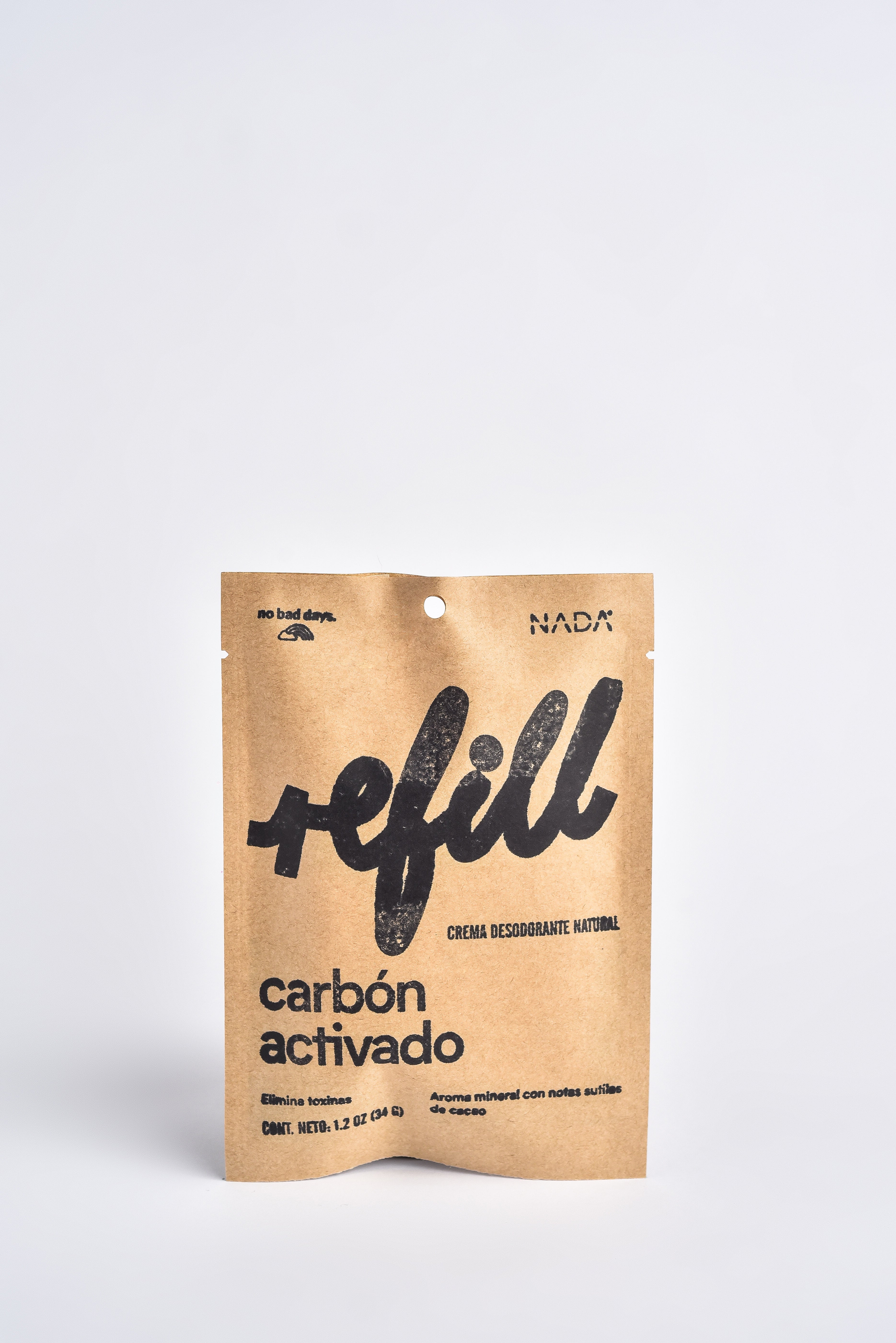 Refill desodorante natural - Carbón Activado