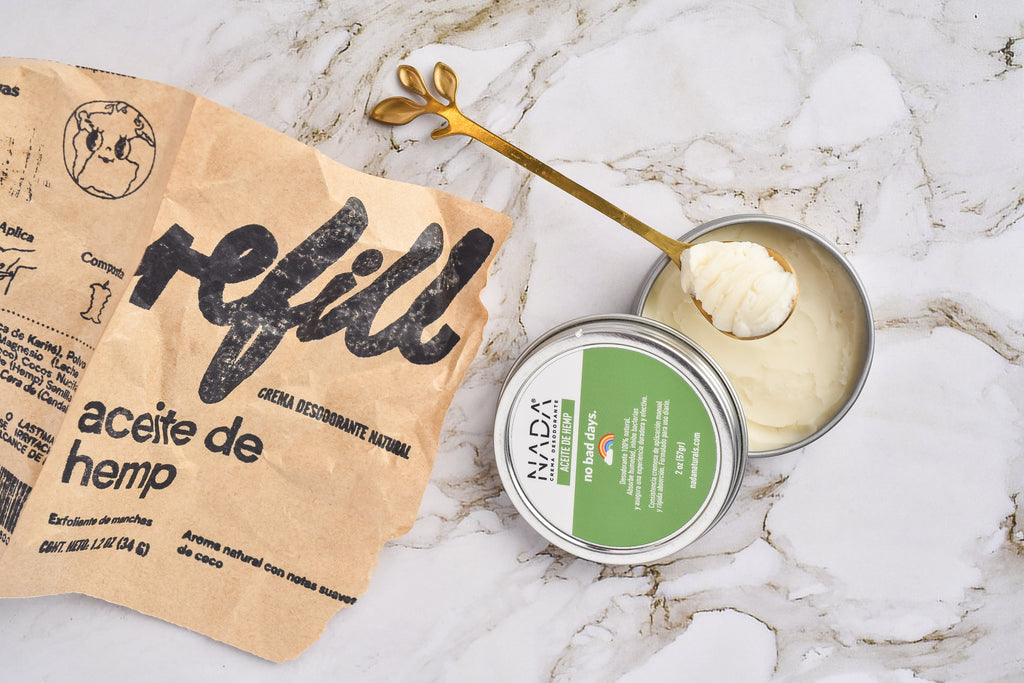 Refill desodorante natural - Aceite de Hemp