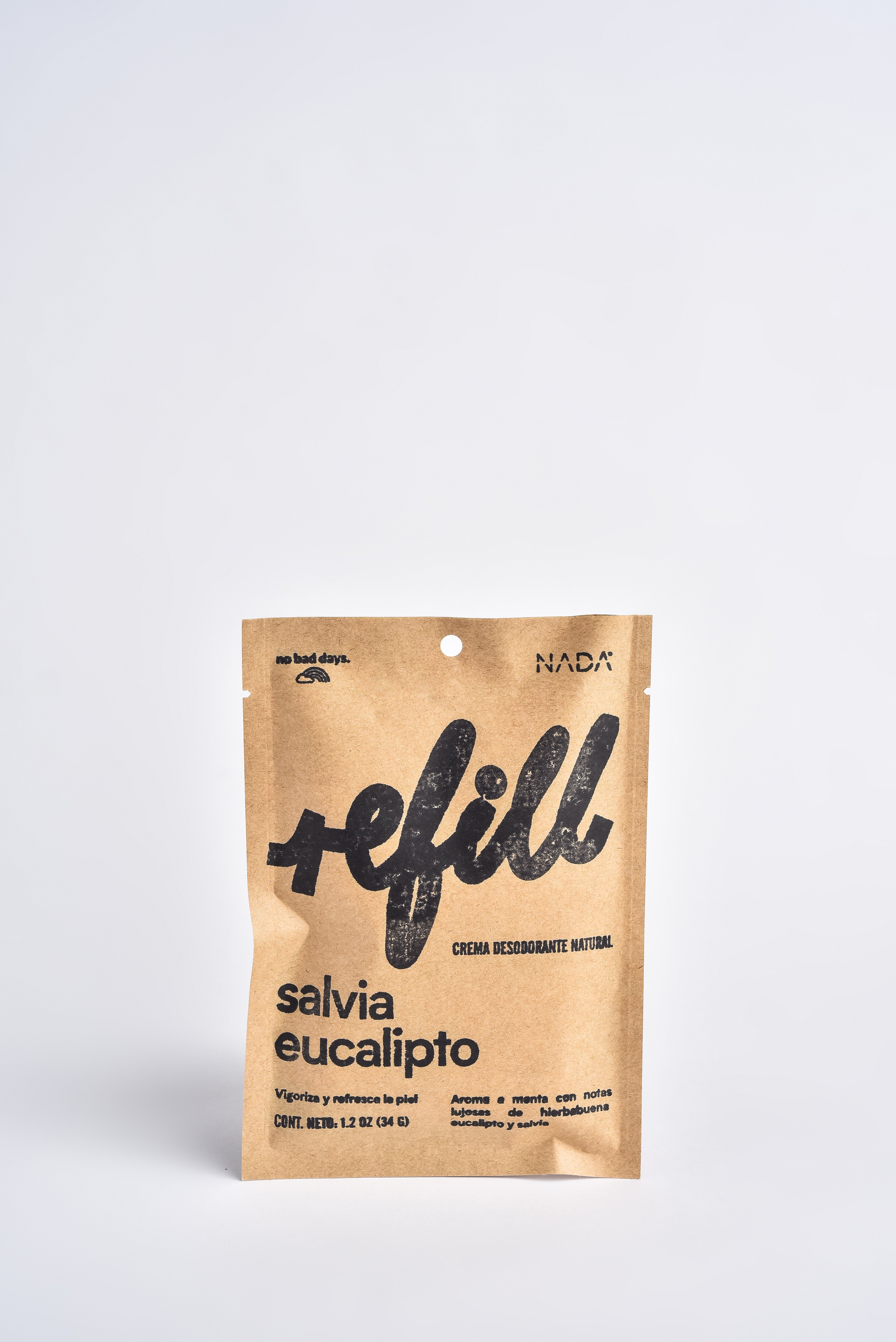 Refill desodorante natural - Salvia Eucalipto