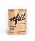 Desodorante natural en bolsa avena oliva con ingredientes naturales y veganos
